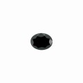 Moissanite / OVAL / Czarny / VVS1