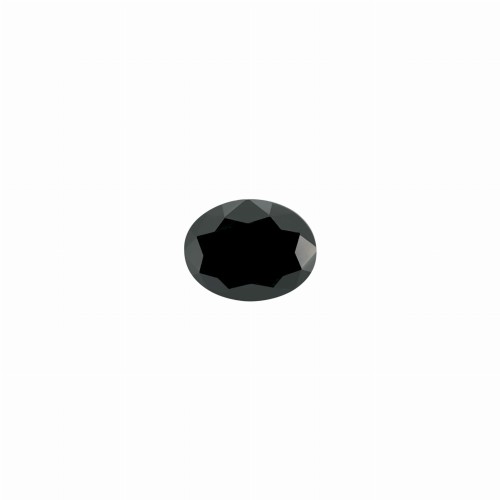 Moissanite / OVAL / Czarny / VVS1