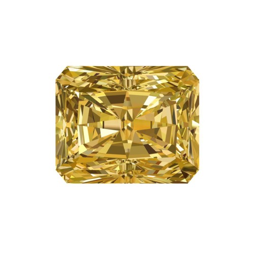 Moissanite / Radiant / Żółty / VVS1