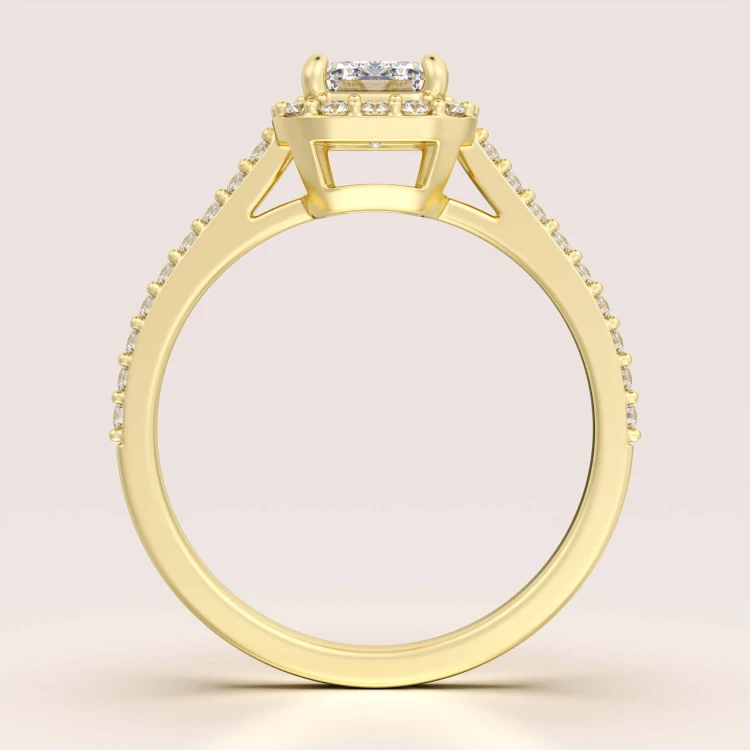Verlobungsring-Halo-Stardust-Moissanit-1ct-Emerald-Schliff-Frontansicht-Gelbgold-HARIETS.jpg