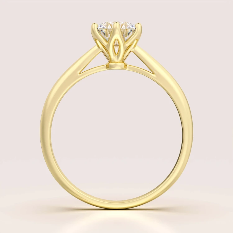 Verlobungsring-Solitaire-Classic-Labordiamant-1ct-Brillantschliff-Frontansicht-Gelbgold-Hariets.jpg
