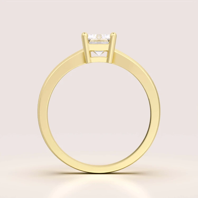 Verlobungsring-Solitaire-Rapture-Labordiamant-1ct-Smaragdschliff-Frontansicht-Gelbgold-Hariets.jpg