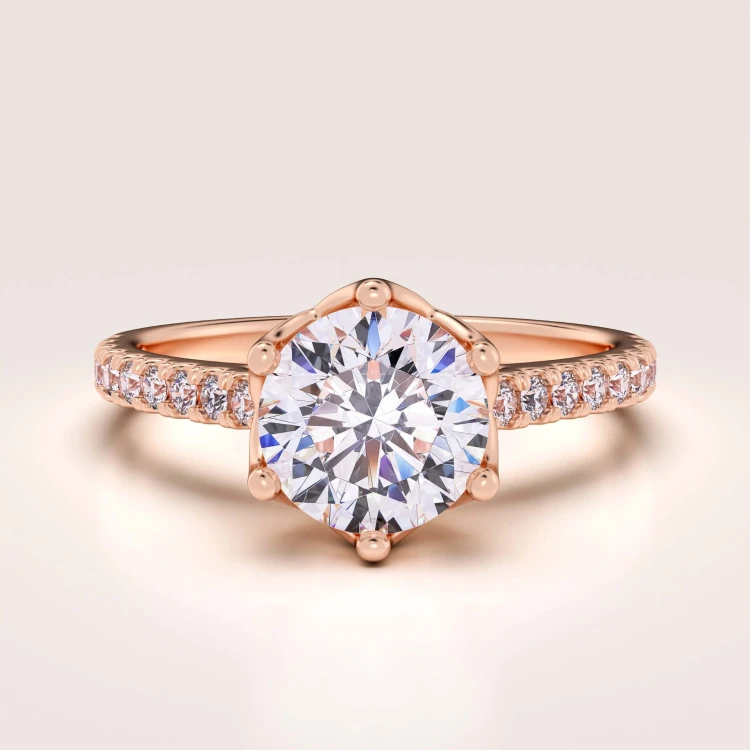 Verlobungsring-Halo-Flora-Moissanit-1,5ct-Brillantschliff-Rotgold-Hariets.jpg