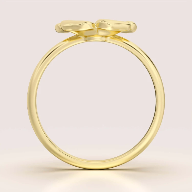 Verlobungsring-Nova-Moissanit-0,1ct-Brillantschliff-Frontansicht-Gelbgold-Lotus-Hariets.jpg