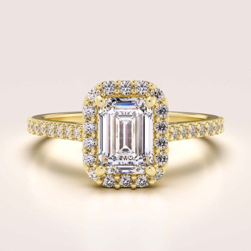 Verlobungsring-Halo-Stardust-labordiamant-1ct-Emerald-Schliff-Gelbgold-HARIETS.jpg
