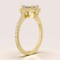 Verlobungsring-Halo-Stardust-labordiamant-1ct-Emerald-Schliff-Seite-Gelbgold-HARIETS.jpg