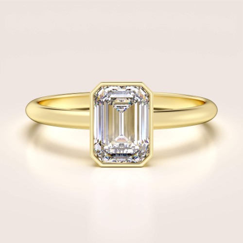 Verlobungsring-Bezel-Labordiamant-1ct-Smaragdschliff-Gelbgold-Stellar-Hariets.jpg