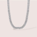 Moissanite Kubanische Halskette -  8mm