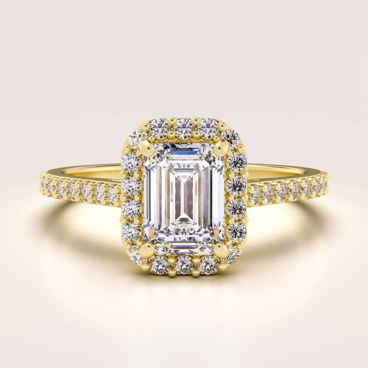 Verlobungsring-Halo-Stardust-Moissanit-1ct-Emerald-Schliff-Gelbgold-HARIETS.jpg