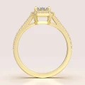 Verlobungsring-Halo-Stardust-Moissanit-1ct-Emerald-Schliff-Frontansicht-Gelbgold-HARIETS.jpg