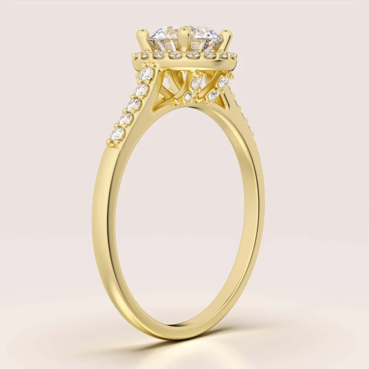 verlobungsring-halo-moissanit-1ct-brillantschliff-seitenansicht-gelbgold-mirage-hariets.jpg