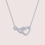 Halskette mit Moissaniten Always – 925er Silber