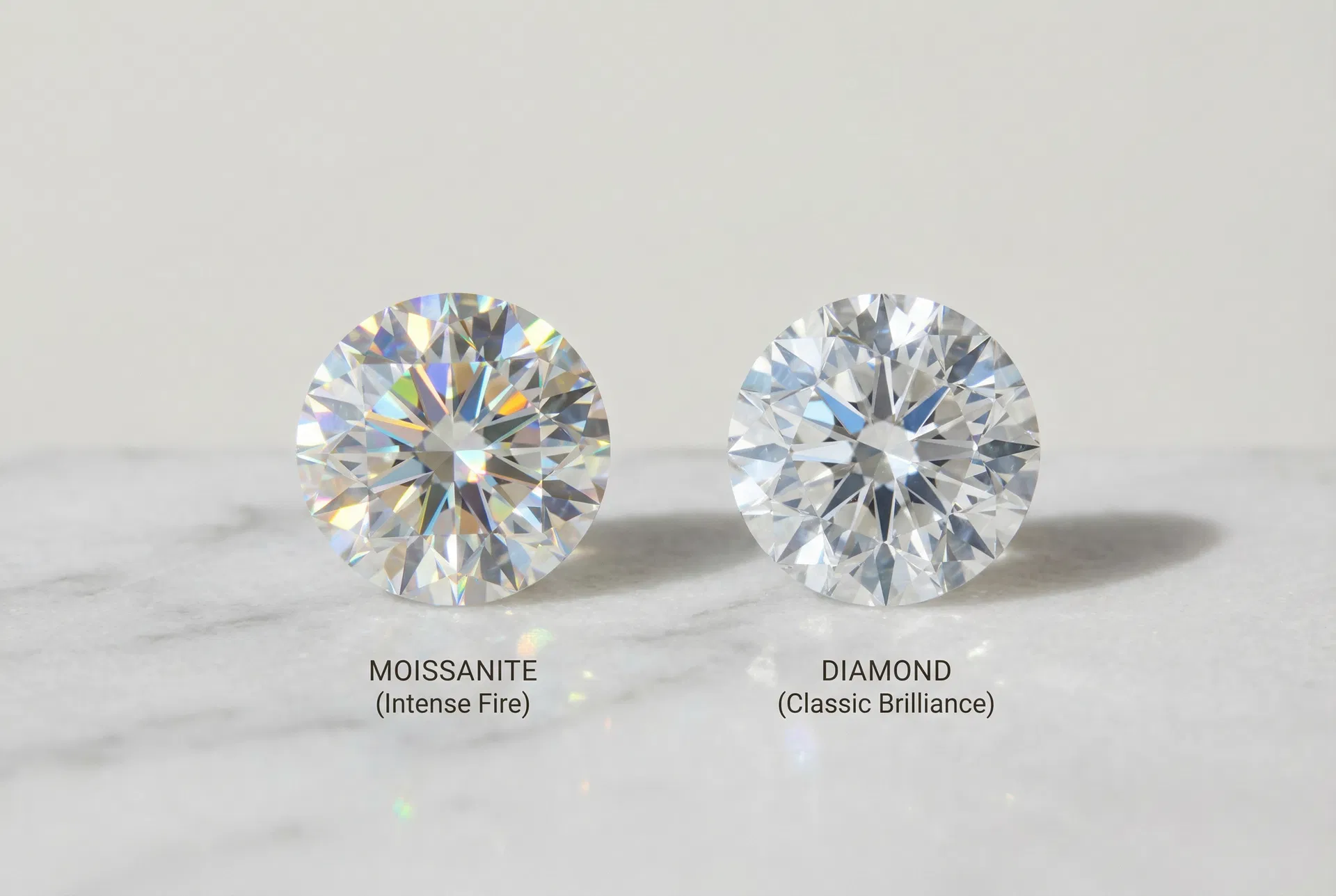 Moissanit vs. Diamant: Was ist wirklich besser für deinen Verlobungsring?
